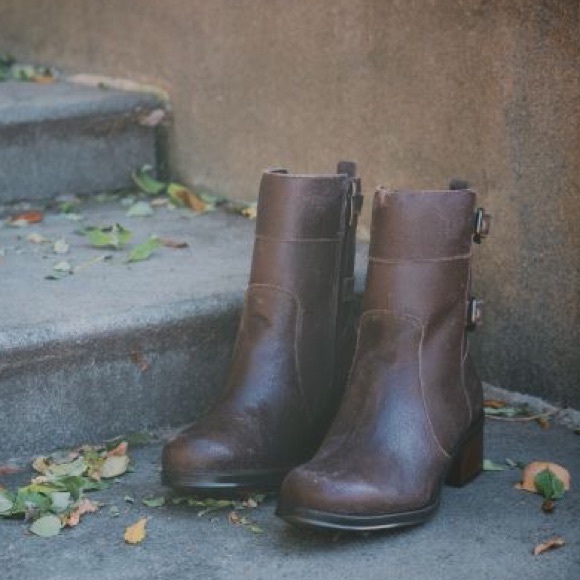 Texas Brown Distressed Waterproof l Leather Boots - Picture 4 of 7